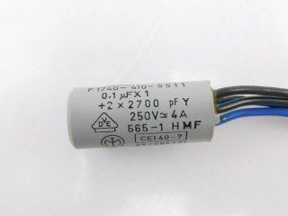 Vishay ERO Entstörkondensator 5 polig 0,1µF + 2 x 2,7nF X1 250V 4A für Nähmaschinen Elektrowerkzeuge