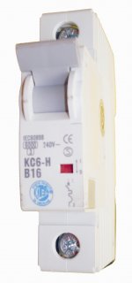 KLEIN Sicherungsautomat B16 S261-B16 Ampere