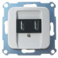 USB-Steckdose 2-fach K6472U/14 reinweiß