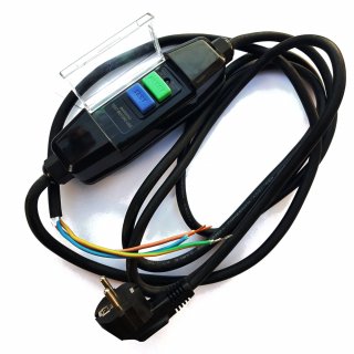 Kabel mit Stecker PRCD 10 mA passend für Duss 52203 DIA100W DIA300W Hilti Rems Eibenstock Cardi Baier Rothenberger Rollers Centro SR