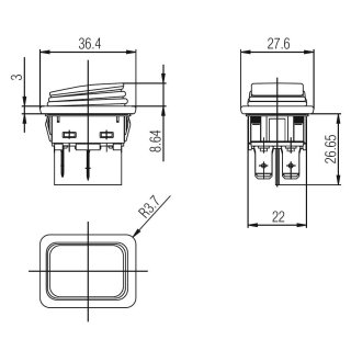 BDS Schalter Magnet 7010142 für MAB Magnetbohrmaschinen