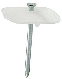 Nagelscheiben 27x34mm Nagel 3x50mm 150 Stück