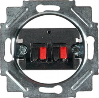 Lautsprecher- Anschlussdose Stereo