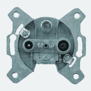 KLEIN-SI SAT/TV Anschlußdose UP 3Loch